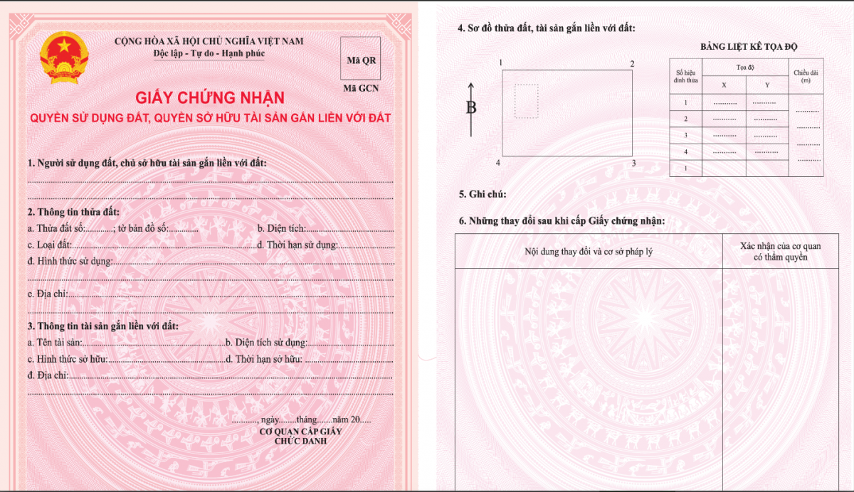 THỦ TỤC ĐĂNG KÝ ĐẤT ĐAI, TÀI SẢN GẮN LIỀN VỚI ĐẤT, CẤP 